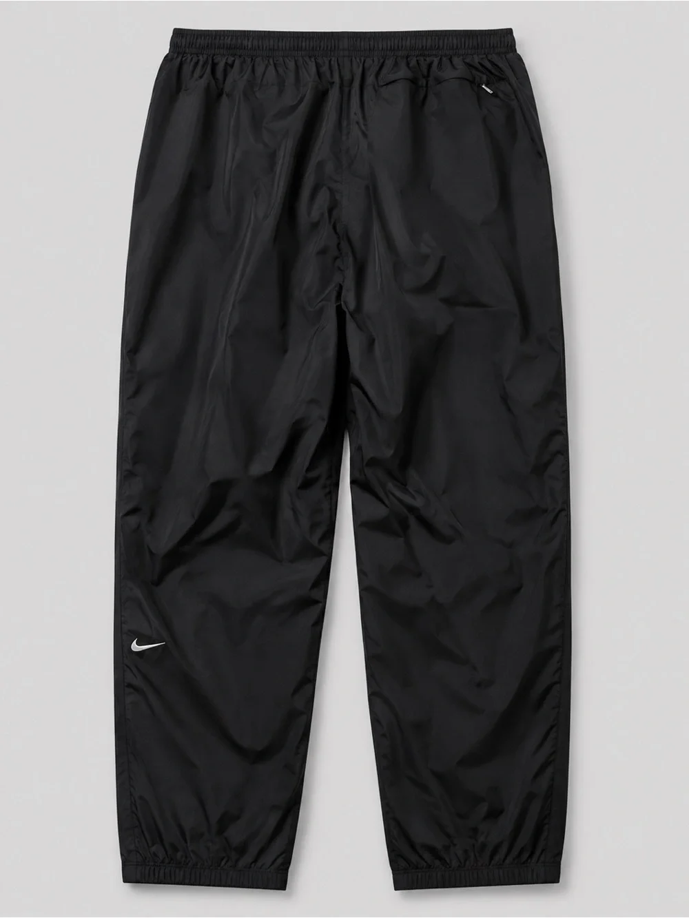 Nike Black Woven Track Pants Men’s XL Lined Athletic Joggers